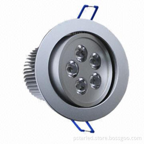 Fireproof LED ceiling light with 1x5W/CE/C-tick/RoHS/SAA approvals/European market/3yrs warranty